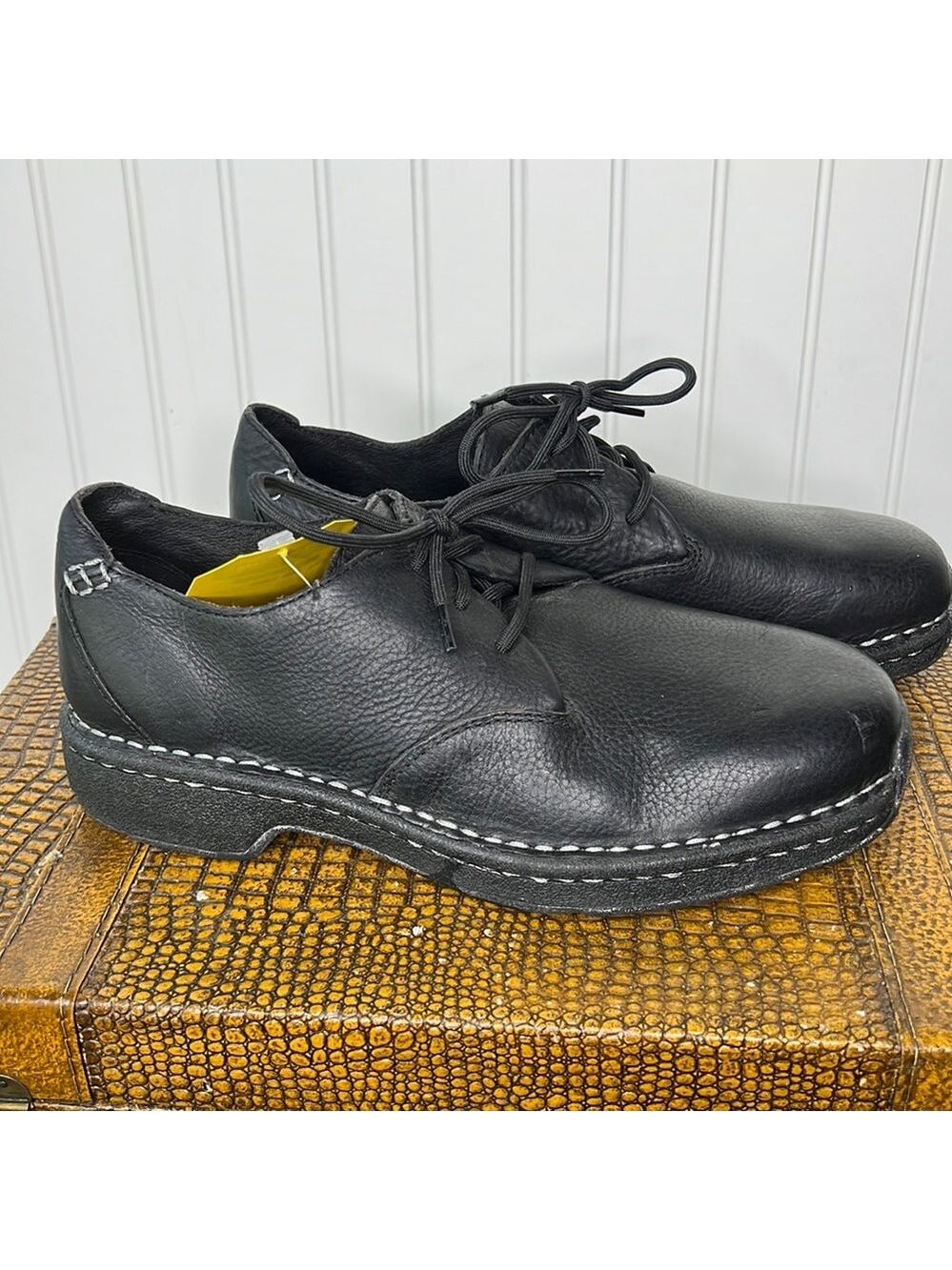 Wolverine Durashock “Jared” Leather Lace up Oxfords Size 8 Mens NWT